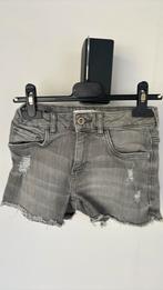 Zara grijs spijker short maat 134, Ophalen of Verzenden, Gebruikt, Meisje, Broek