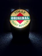 Tolly Bitter verlicht bier tap front, Ophalen of Verzenden, Gebruikt, Reclamebord, Plaat of Schild, Overige merken