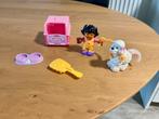 Little People : Honden reismand / bench - leuk set, Ophalen, Gebruikt, Speelset