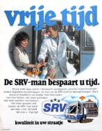 4 vintage advertenties reclames SRV 1980, Verzamelen, Verzenden, Gebruikt