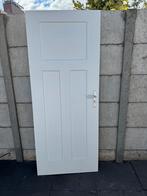Witte Wc/badkamer deur jaren 30/40/50/60, Doe-het-zelf en Verbouw, Deuren en Horren, Ophalen, Zo goed als nieuw, Binnendeur, 200 tot 215 cm