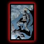 Batman & Superman LED Display Poster Jim Lee Cover, Verzamelen, Posters, Ophalen, Rechthoekig Staand, Nieuw, A1 t/m A3