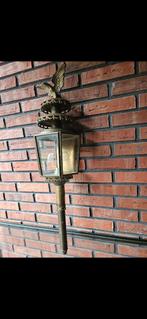 Oude koperen lamp., Ophalen of Verzenden, Gebruikt, 50 tot 250 watt