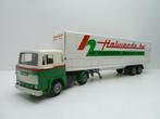 Scania 141-V8  ''Holwerda Drachten-Meppel  ''Tekno, Hobby en Vrije tijd, Modelauto's | 1:50, Gebruikt, Ophalen of Verzenden, Bus of Vrachtwagen