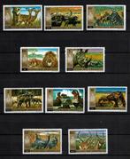 rwanda 1972 pf serie wildlife zoogdieren vogels, Ophalen of Verzenden, Postfris, Dier of Natuur
