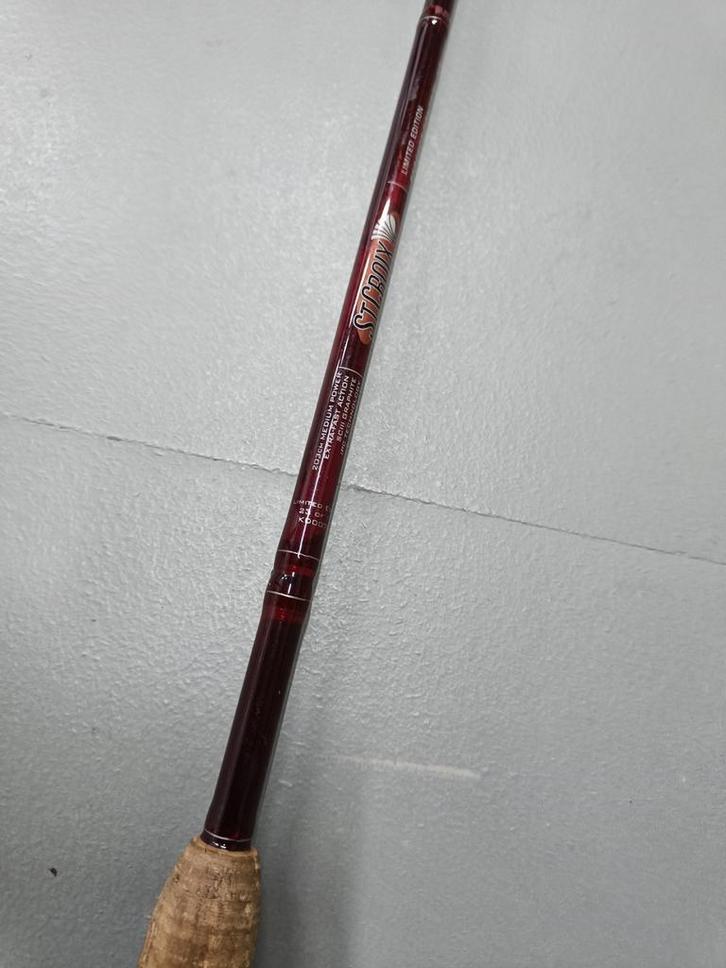 Mooie USA St.Croix Champion Jig 203cm 1del. Graphite 14-21g, Watersport en Boten, Hengelsport | Roofvissen, Zo goed als nieuw