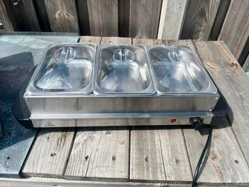 Buffetwarmer / Warmhoudplaat - Nieuwstaat! beschikbaar voor biedingen