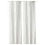 Ikea Hilja gordijnen, 100 tot 150 cm, 200 cm of meer, Wit, Ophalen of Verzenden