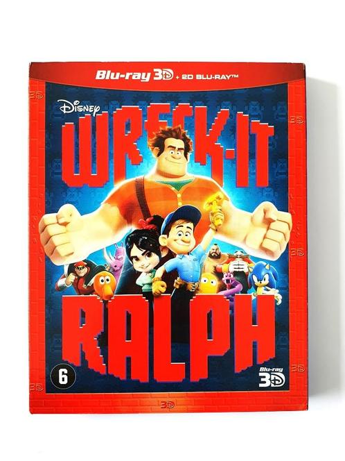 Wreck It Ralph 3D + 2D (2 disc), Cd's en Dvd's, Blu-ray, Tekenfilms en Animatie, 3D, Ophalen of Verzenden