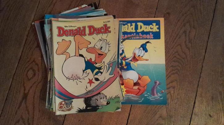 40 Donald Duck weekbladen plus vakantieboek, Boeken, Strips | Comics, Gelezen, Meerdere comics, Europa, Ophalen of Verzenden