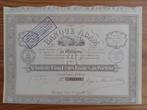 Aandeel Banque Adam - 1920, Ophalen of Verzenden, 1920 tot 1950, Aandeel