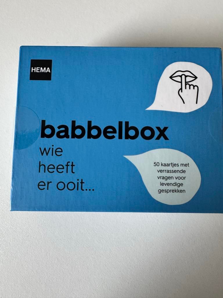 Babbelbox spel - Nieuw in doos!, Hobby en Vrije tijd, Gezelschapsspellen | Kaartspellen, Ophalen of Verzenden, Nieuw