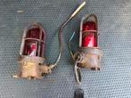 Vintage Scheepslampen - Set van 2, Ophalen of Verzenden, Gebruikt, Overige typen