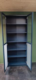 Ikea Billy kast Special edition blauw, Ophalen, Gebruikt, 200 cm of meer, 50 tot 100 cm