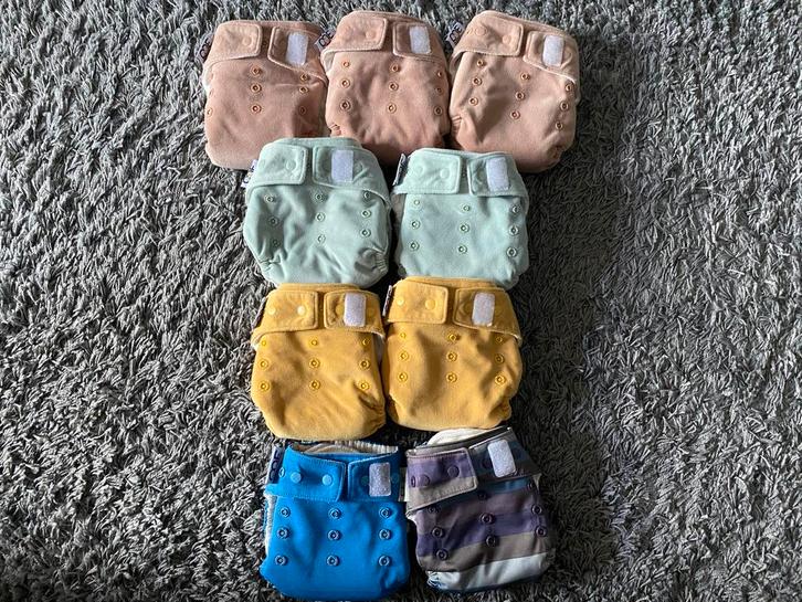 GroVia O.N.E. Buttah AIO wasbare luiers - als nieuw, Kinderen en Baby's, Babykleding | Overige, Zo goed als nieuw, Jongetje of Meisje