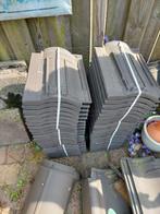 monier 5. 48 stuks, Doe-het-zelf en Verbouw, Dakpannen en Dakbedekking, Ophalen, Steen of Klei, Zwart, Nieuw