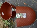 3 grote kunststof bloempotten van Elho 30 cm, 12 liter, Tuin en Terras, Bloembakken en Plantenbakken, Tuin, Kunststof, Minder dan 30 cm
