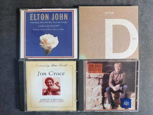 Pop cd's 4 st. Elton John-De Dijk-Jim Croce-John Denver, Cd's en Dvd's, Cd's | Pop, Zo goed als nieuw, Ophalen of Verzenden