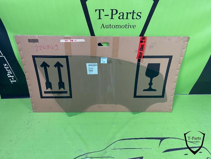 Opel corsa D 2 deurs links zijruit portier ruit deur 1318779, Auto-onderdelen, Ruiten en Toebehoren, Opel, Gebruikt, Ophalen of Verzenden