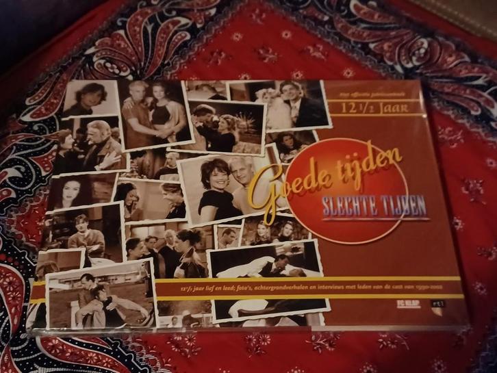 Goede tijden slechte tijden 12,5 jaar jubileum boek, Boeken, Film, Tv en Media, Zo goed als nieuw, Tv-serie, Ophalen of Verzenden