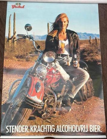 Vintage poster Grolsch Stender bier uit 1991 beschikbaar voor biedingen