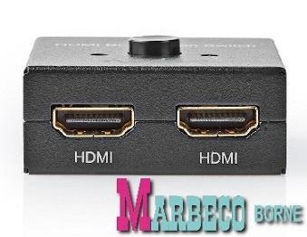 HDMI schakelaar, Switch, Bi-Directionele HDMI Switch, 4K2K, Audio, Tv en Foto, Audiokabels en Televisiekabels, Nieuw, HDMI-kabel