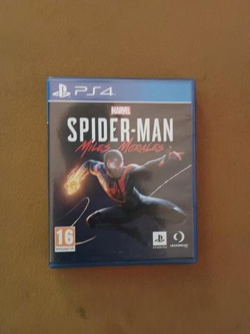 Spiderman Miles Morales PS4 beschikbaar voor biedingen