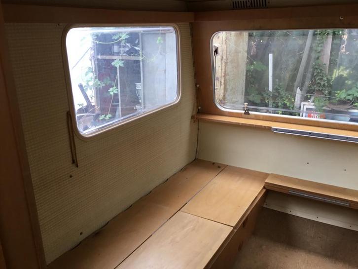 Tabbert 480 Opknapper met Schuifdeuren, Caravans en Kamperen, Caravans, Particulier, tot en met 4, 750 - 1000 kg, Treinzit, Tabbert