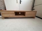 Massief eiken TV-meubel – 160 cm breed – softclose – nieuw, Huis en Inrichting, Ophalen, 150 tot 200 cm, Eikenhout, Nieuw