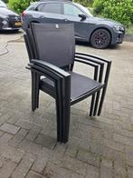 Stapelstoel PR design - antraciet- 3 stuks, Ophalen, Zo goed als nieuw, Aluminium