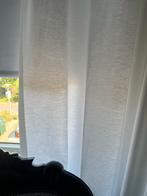 HEMA Gordijn Wit 1m Breed, 200 cm of meer, Wit, Zo goed als nieuw, 50 tot 100 cm
