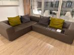 Rolf Benz Freistil 184 leren hoekbank + kussens, Huis en Inrichting, Banken | Bankstellen, Ophalen, 250 tot 300 cm, Hoekbank, Zo goed als nieuw