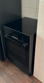 Bosch Elektrisch Fornuis - Zwart, Witgoed en Apparatuur, Ovens, Gebruikt, Oven, Hete lucht, Ophalen of Verzenden