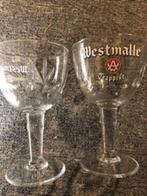 TRAPPIST-glazen Westmalle, Verzamelen, Biermerken, Verzenden, Zo goed als nieuw, Glas of Glazen, Overige merken