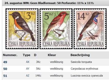 3 Eerstedag kaarten Ceská Republika met zegel beschikbaar voor biedingen