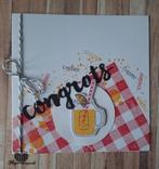 kaart Stampin' Up! Congrats, cheers, drankje, Ophalen of Verzenden, Nieuw, Overige thema's