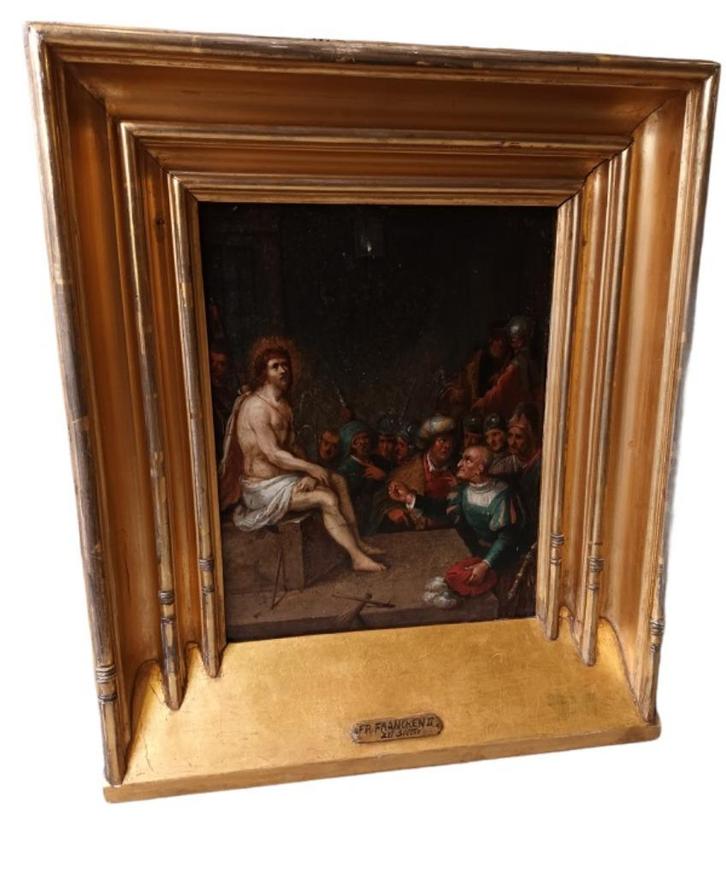 naar Frans Francken II (1581-1642)De bespotting van Christus, Antiek en Kunst, Kunst | Schilderijen | Klassiek, Ophalen