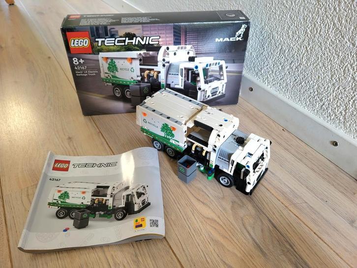 Lego technic 42167 Mack  Garbage truck., Kinderen en Baby's, Speelgoed | Duplo en Lego, Zo goed als nieuw, Lego, Complete set