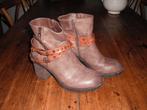 Laarzen/ Korte laarzen -Bruin- (38), Bruin, Lage of Enkellaarzen, Ophalen of Verzenden, Zo goed als nieuw