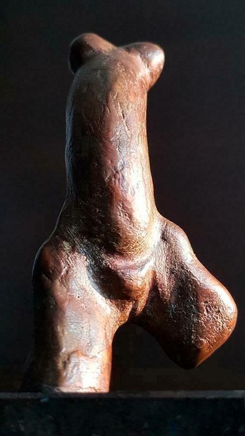 Abstract bronzen beeld van een vrouwelijk torso, Antiek en Kunst, Antiek | Koper en Brons, Brons, Ophalen of Verzenden