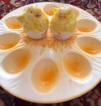 Serveerschaal met peper- en zoutstel, Porselein of Keramiek, Schaal, Rond, Ophalen of Verzenden