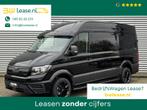 MAN TGE 3.180 180PK 'THE BLACK LION' Airco Camera Car-Play S, Auto's, Overige kleuren, Bedrijf, 177 pk, Lease