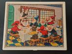 Vintage puzzel blokpuzzel sprookjes W Germany, Ophalen of Verzenden, Minder dan 10 stukjes, Gebruikt, 4 tot 6 jaar