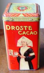 Droste Cacao Haarlem, netto 1 Kg.  oud blik in prima staat., Verzamelen, Blikken, Ophalen of Verzenden, Zo goed als nieuw, Overige