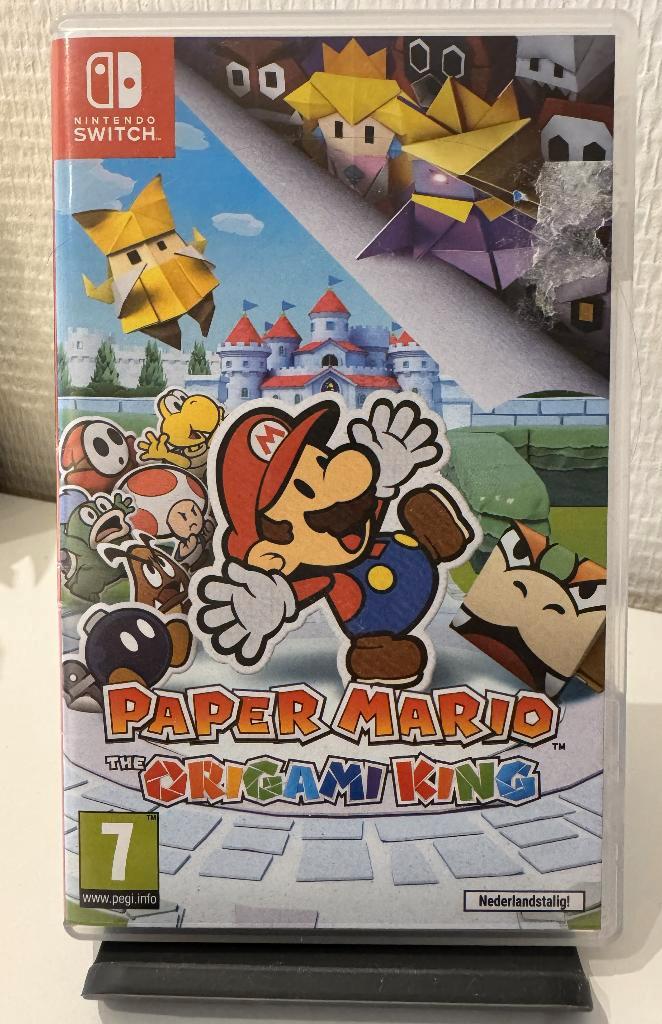 Paper Mario: The Origami King (Nintendo Switch), Spelcomputers en Games, Games | Nintendo Switch, Zo goed als nieuw, Overige genres