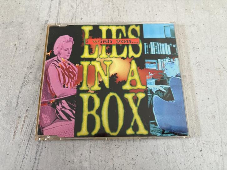 Lies In A Box - I Wish You... CD Single Italo Dance, Cd's en Dvd's, Cd Singles, Zo goed als nieuw, Dance, 1 single, Maxi-single