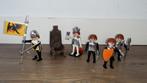 Vintage Playmobil Zwart Ridders en Koning, Ophalen of Verzenden, Gebruikt, Los playmobil
