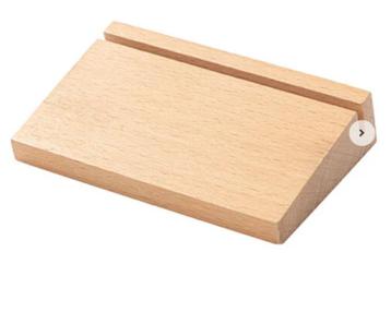 Houten voet met gleuf beschikbaar voor biedingen