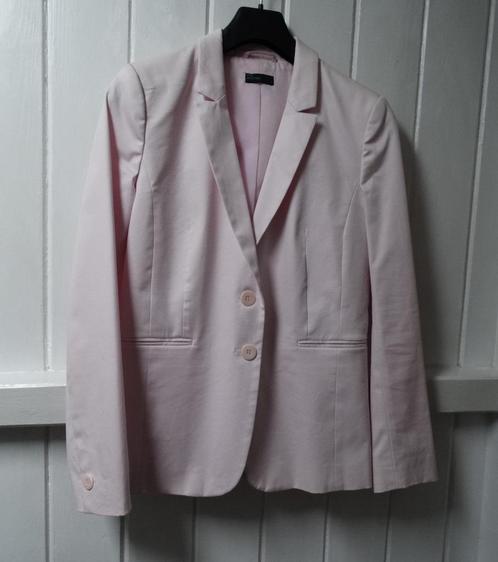 Roze Benetton reversjasje, colbertjasje, maat 38, lichtroze, Kleding | Dames, Jasjes, Kostuums en Pakken, Gedragen, Jasje, Maat 38/40 (M)