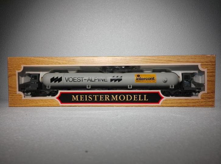Liliput 384 10 ÖBB 16-assige zwaarlastwagon Voest Alpine, Hobby en Vrije tijd, Modeltreinen | H0, Zo goed als nieuw, Wagon, Gelijkstroom